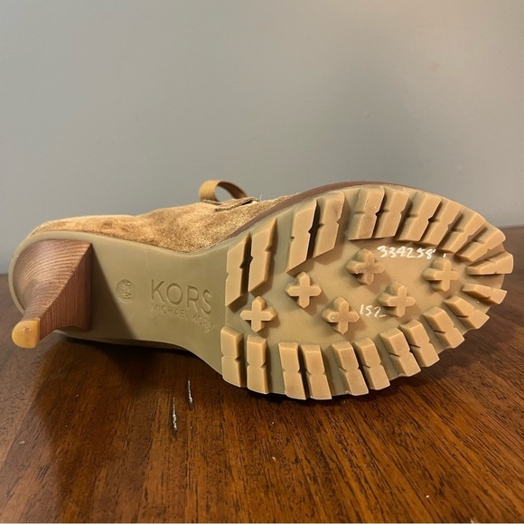 Michael Kors camel suede stiletto boots. Women's size 9.5. - Picture 6 of 14